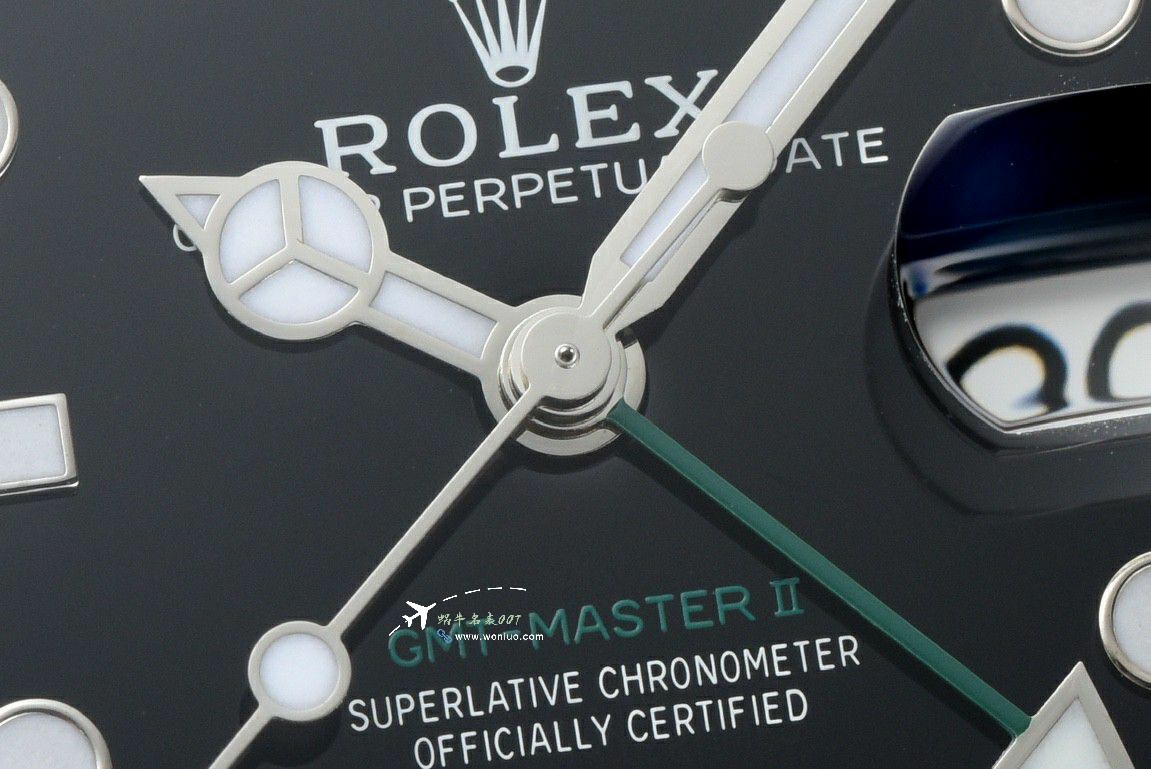  Rolex  GMT MASTER m126710grnr-0003黑灰皮蛋圈 clean Factory 真品对比 top  Replica Copy  Watches  / R893