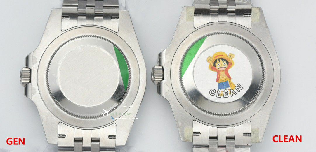  Rolex  GMT MASTER m126710grnr-0003黑灰皮蛋圈 clean Factory 真品对比 top  Replica Copy  Watches  / R893