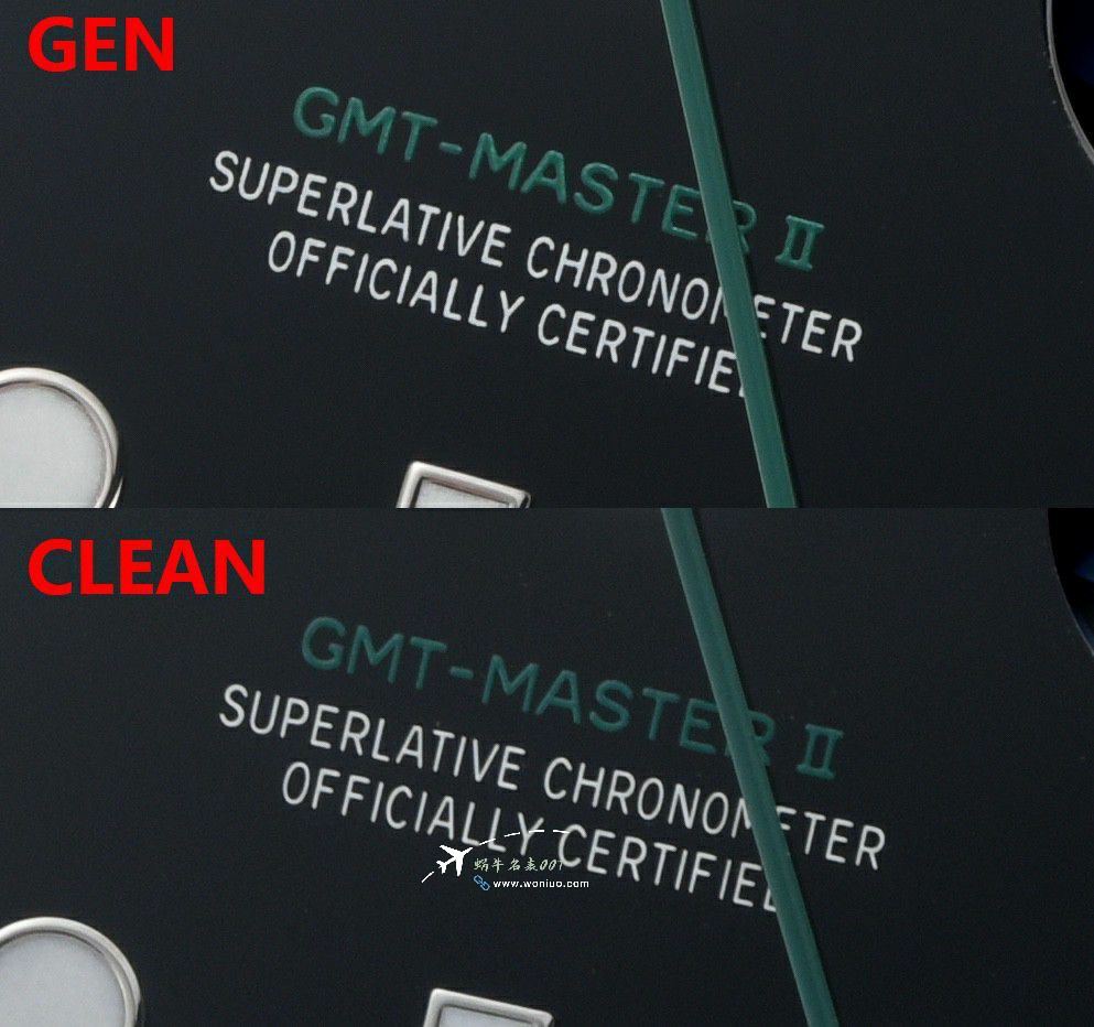  Rolex  GMT MASTER m126710grnr-0003黑灰皮蛋圈 clean Factory 真品对比 top  Replica Copy  Watches  / R893