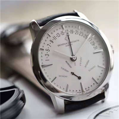【独家视频测评 Perfect  High quality  Replica 】Vacheron Constantin  Patrimony传承系列日历飞返86020/000G-9508 wrist watches 