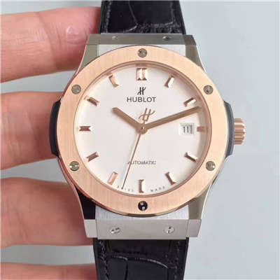 【JJ Factory  Perfect  High quality  Replica Watches 】 hublot 经典融合系列511.OX.2610.LR wrist watches 