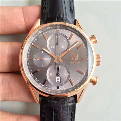 【HBBV6 Factory  High quality  Copy  Watches 】 TAG Heuer 卡莱拉系列CAR2141.FC8182 wrist watches 