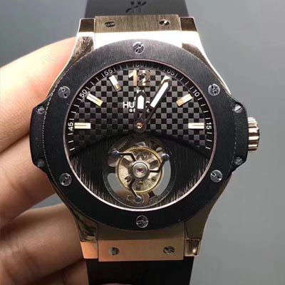 【V6 Factory  top  Tourbillon  Movement 】HUBLOT 《恒宝》 big bang BIG BANG系列305.pm.131.rx机械 wrist watches 